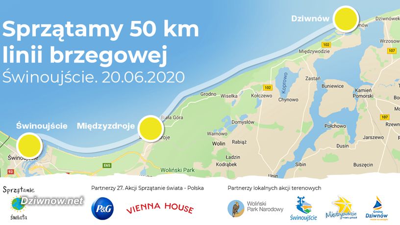 Fundacja Nasza Ziemia sprzątnie 50 km bałtyckiej plaży