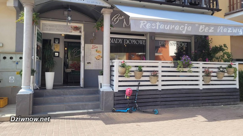 Restauracja "Bez Nazwy" w Łukęcinie działa od 1999 roku.