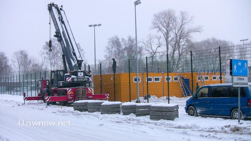 Tak budowano Orlika w Dziwnowie – zdjęcia